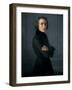 Portrait of Franz Liszt-Henri Lehmann-Framed Art Print