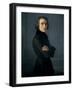 Portrait of Franz Liszt-Henri Lehmann-Framed Art Print