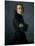Portrait of Franz Liszt-Henri Lehmann-Mounted Art Print