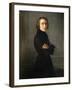 Portrait of Franz Liszt-Henri Lehmann-Framed Giclee Print