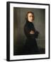 Portrait of Franz Liszt-Henri Lehmann-Framed Giclee Print