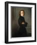 Portrait of Franz Liszt-Henri Lehmann-Framed Giclee Print