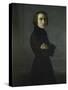 Portrait of Franz Liszt-Rudolf Lehmann-Stretched Canvas