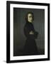 Portrait of Franz Liszt-Rudolf Lehmann-Framed Giclee Print