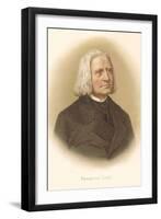 Portrait of Franz Liszt-null-Framed Art Print