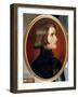 Portrait of Franz Liszt-Charles Edouard Boutibonne-Framed Giclee Print