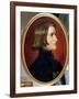 Portrait of Franz Liszt-Charles Edouard Boutibonne-Framed Giclee Print