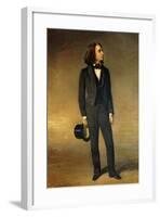 Portrait of Franz Liszt-null-Framed Giclee Print