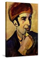 Portrait of Franz Marc-Auguste Macke-Stretched Canvas