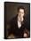 Portrait of Franz Schubert (1797-1828), Austrian Composer, Aged 17, circa 1814-null-Framed Stretched Canvas