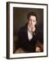 Portrait of Franz Schubert (1797-1828), Austrian Composer, Aged 17, circa 1814-null-Framed Giclee Print