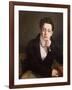 Portrait of Franz Schubert (1797-1828), Austrian Composer, Aged 17, circa 1814-null-Framed Giclee Print