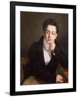 Portrait of Franz Schubert (1797-1828), Austrian Composer, Aged 17, circa 1814-null-Framed Giclee Print