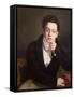 Portrait of Franz Schubert (1797-1828), Austrian Composer, Aged 17, circa 1814-null-Framed Stretched Canvas