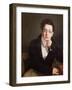 Portrait of Franz Schubert (1797-1828), Austrian Composer, Aged 17, circa 1814-null-Framed Giclee Print