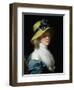 Portrait of Frau Senator Elisabeth Hudtwalcker, Nee Moller, 1798-Jean Laurent Mosnier-Framed Giclee Print