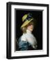 Portrait of Frau Senator Elisabeth Hudtwalcker, Nee Moller, 1798-Jean Laurent Mosnier-Framed Giclee Print