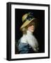 Portrait of Frau Senator Elisabeth Hudtwalcker, Nee Moller, 1798-Jean Laurent Mosnier-Framed Giclee Print