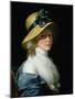 Portrait of Frau Senator Elisabeth Hudtwalcker, Nee Moller, 1798-Jean Laurent Mosnier-Mounted Giclee Print