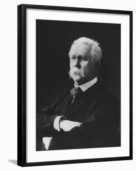 Portrait of Frédéric Alphonse Charles Prevet-Alphonse Liebert-Framed Photographic Print