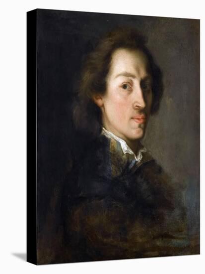 Portrait of Frédéric Chopin-Ary Scheffer-Stretched Canvas