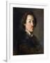 Portrait of Frédéric Chopin-Ary Scheffer-Framed Giclee Print