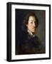 Portrait of Frédéric Chopin-Ary Scheffer-Framed Giclee Print