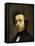 Portrait of Frédéric Chopin-Thomas Couture-Framed Stretched Canvas