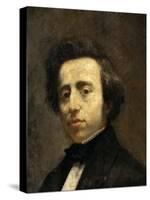 Portrait of Frédéric Chopin-Thomas Couture-Stretched Canvas