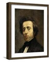 Portrait of Frédéric Chopin-Thomas Couture-Framed Giclee Print