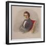 Portrait of Frederic Chopin-Maria Wodzinska-Framed Giclee Print