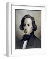 Portrait of Frederic Chopin-null-Framed Giclee Print