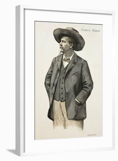 Portrait of Frederic Mistral-null-Framed Giclee Print
