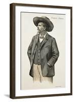 Portrait of Frederic Mistral-null-Framed Giclee Print