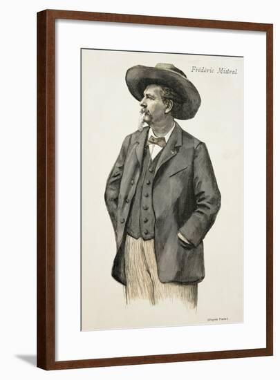 Portrait of Frederic Mistral-null-Framed Giclee Print