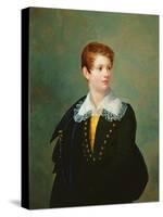 Portrait of Frederic-Napoleon Baciocchi-Joseph Franque-Stretched Canvas