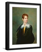 Portrait of Frederic-Napoleon Baciocchi-Joseph Franque-Framed Giclee Print