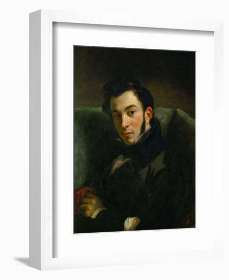 Portrait of Frederic Villot-Eugene Delacroix-Framed Giclee Print