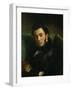 Portrait of Frederic Villot-Eugene Delacroix-Framed Giclee Print