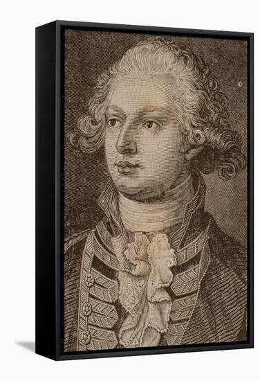 Portrait of Frederick Augustus, Duke of York and Albany (1763-1827)-null-Framed Stretched Canvas