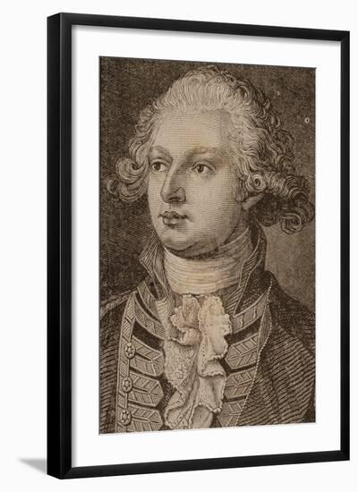 Portrait of Frederick Augustus, Duke of York and Albany (1763-1827)-null-Framed Giclee Print