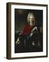 Portrait of Frederick Augustus II of Saxony (1696-1763), Later King Augustus III of Poland-Nicolas De Largilliere-Framed Giclee Print