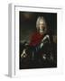 Portrait of Frederick Augustus II of Saxony (1696-1763), Later King Augustus III of Poland-Nicolas De Largilliere-Framed Giclee Print