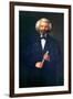 Portrait of Frederick Douglass-null-Framed Giclee Print