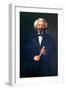 Portrait of Frederick Douglass-null-Framed Premium Giclee Print