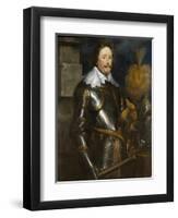 Portrait of Frederick Henry, Prince of Orange (1584-164)-Sir Anthony Van Dyck-Framed Giclee Print