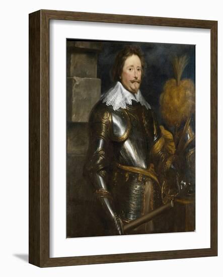 Portrait of Frederick Henry, Prince of Orange (1584-164)-Sir Anthony Van Dyck-Framed Giclee Print