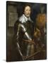 Portrait of Frederick Henry, Prince of Orange (1584-164)-Sir Anthony Van Dyck-Stretched Canvas