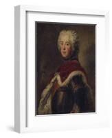 Portrait of Frederick II of Prussia-Antoine Pesne-Framed Giclee Print