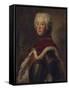 Portrait of Frederick II of Prussia-Antoine Pesne-Framed Stretched Canvas